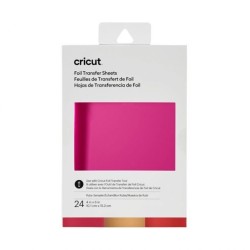 (2008717)Cricut Foil Transfer Sheets Ruby Sampler 10x15cm (24pcs)