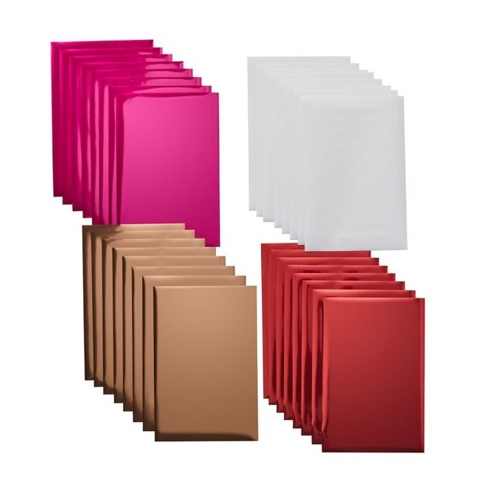 (2008717)Cricut Foil Transfer Sheets Ruby Sampler 10x15cm (24pcs)