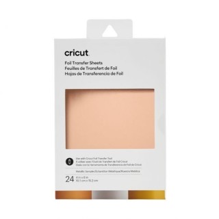 (2008716)Cricut Foil Transfer Sheets Metallic Sampler 10x15cm (24pcs)