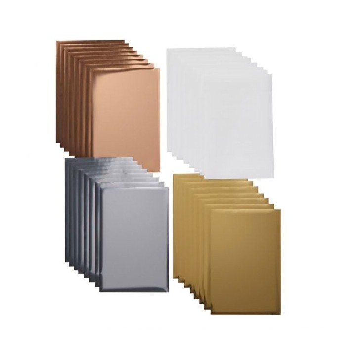 (2008716)Cricut Foil Transfer Sheets Metallic Sampler 10x15cm (24pcs)