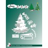(BLD1304)By Lene Christmas Tree Cutting & Embossing Dies