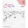 (FTCS024)Nellie's Choice Clear Stamp Fairy Tale Spider and web