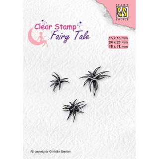 (FTCS029)Nellie's Choice Clear Stamp Fairy Tale Tussucks of grass