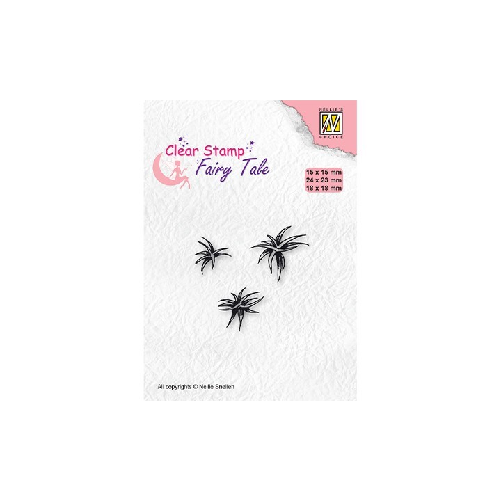 (FTCS029)Nellie's Choice Clear Stamp Fairy Tale Tussucks of grass