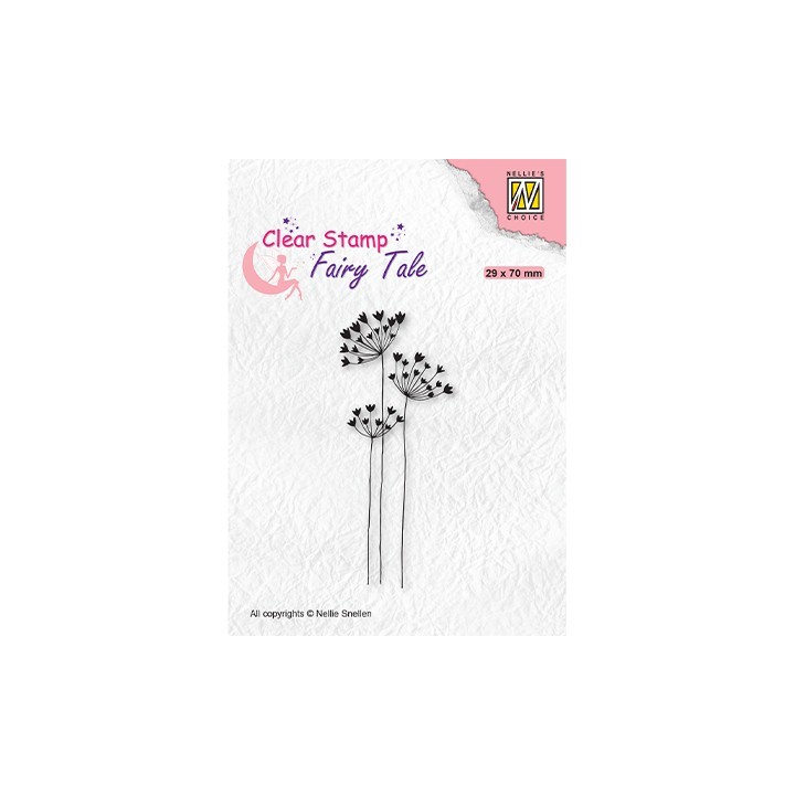 (FTCS030)Nellie's Choice Clear Stamp Fairy Tale Umbellifers
