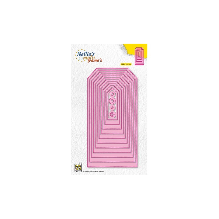 (MFD138)Nellie's Multi frame Block Die Stitched straight tag-2