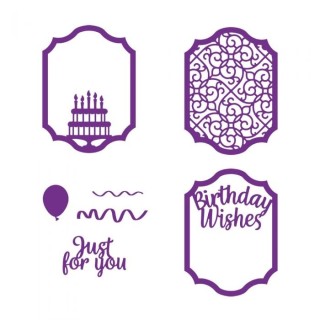 (GEM-MD-ELE-INBIR)Gemini Interchangeable Birthday Elements Dies