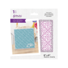 (GEM-EF6-TRS)Gemini Trellis Swirls 6x6 Inch Embossing Folder