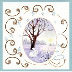 (STDO145)Stitch and Do 145 - Jeanine's Art - Winter Landscape