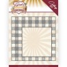 (YCD10220)Dies - Yvonne Creations - Good old day's - Checkered Frame