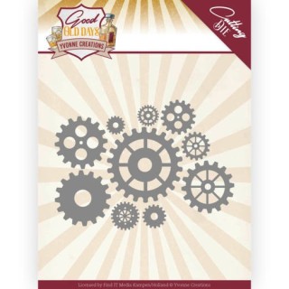 (YCD10222)Dies - Yvonne Creations - Good old day's - Paddle Wheels