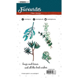 (STAMPSL504)Studio light Stamp Winter's Favourites - nr.504