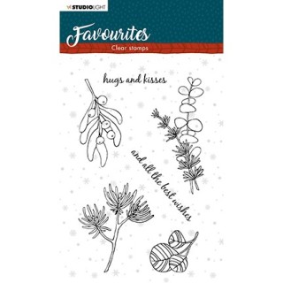 (STAMPSL504)Studio light Stamp Winter's Favourites - nr.504