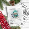 (PD8097A)Polkadoodles Christmas Fishes Clear Stamps
