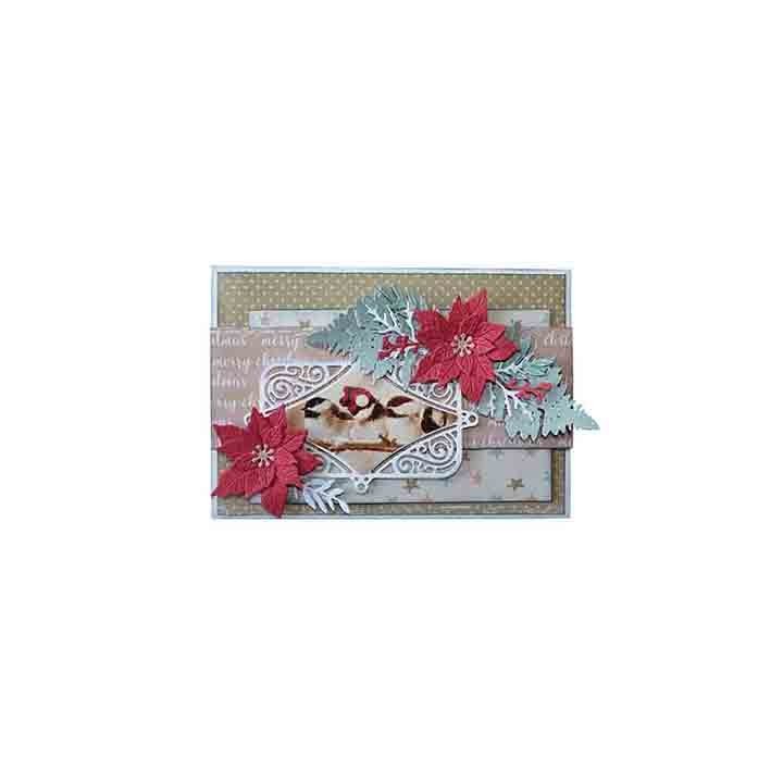 (6002/1531)Cutting embossing dies Christmas twigs