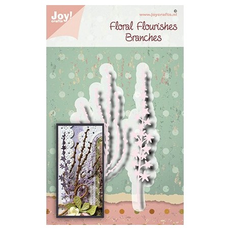 (6002/1565)Cutting dies Noor - Floral Flourishes - Branches