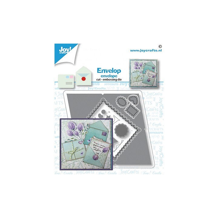 (6002/1606)Cutting embossing dies Envelop