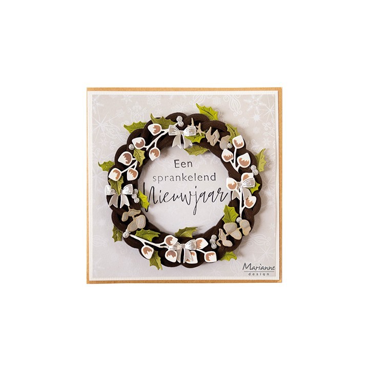 (LR0691)Creatables Wicker Wreath