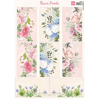 (VK9592)3D Flower Panels