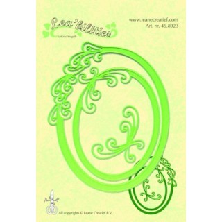 (45.8923)Lea'bilitie mal frame oval curves