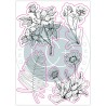 (CCSTMP036)Craft Consortium At Home in the Wildflowers Clear Stamps Flora