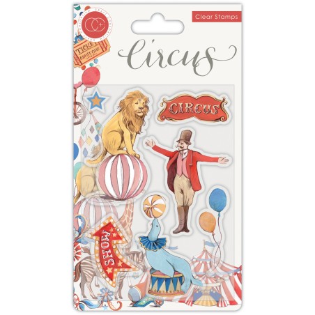 (CCSTMP033)Craft Consortium Circus The Circus Clear Stamps