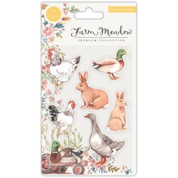 (CCSTMP026)Craft Consortium Animals Clear Stamps