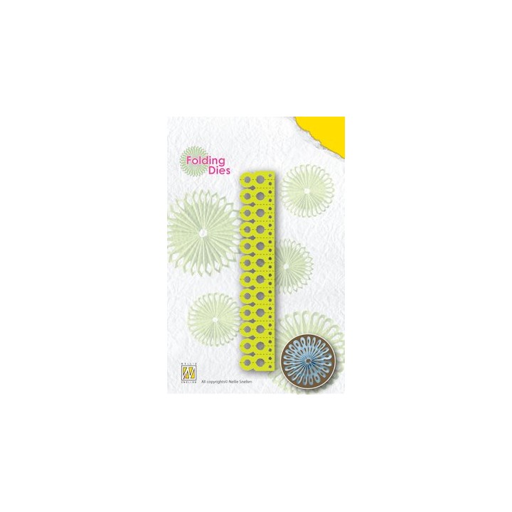 (NFD008)Nellie's Folding Dies round point