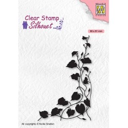 (SIL079)Nellie`s Choice Clearstamp - Silhouette Ivy