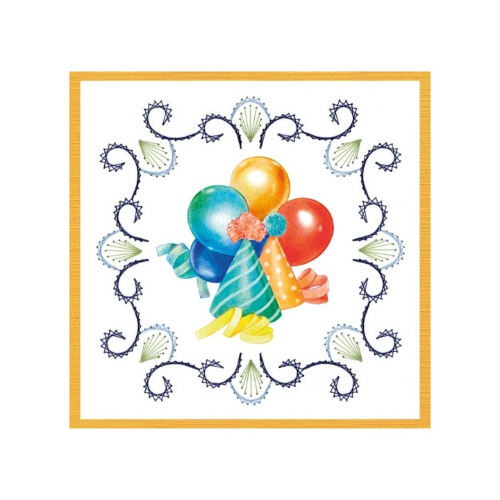(STDO147)Stitch and Do 147 - Jeanine's Art - Happy Birthday