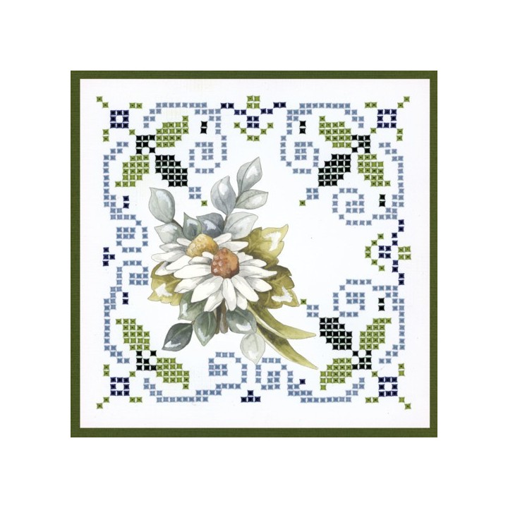 Sparkles Set 46 - Precious Marieke - Pretty Flowers - Blue Flowers