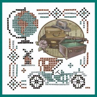 (SPDO047)Sparkles Set 47 - Yvonne Creations - Good Old Days - Suitcase