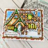 (LDRS3276)LDRS Creative Gingerbread House Set 4x6 Inch Clear Stamps
