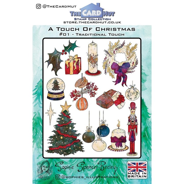 (SSB004)The Card Hut Traditional Touch Clear Stamps