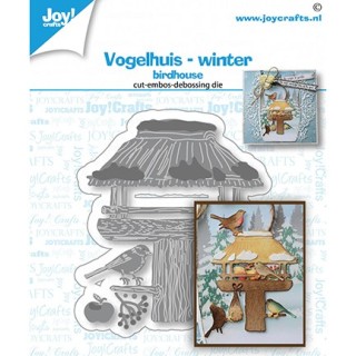 (6002/1543)Cutting embossing dies Birdhouse