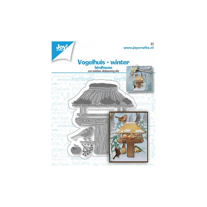(6002/1543)Cutting embossing dies Birdhouse