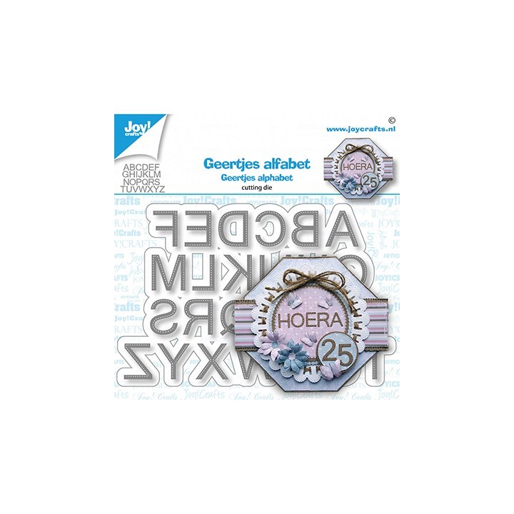 (6002/1559)Cutting dies Geertjes Alphabet