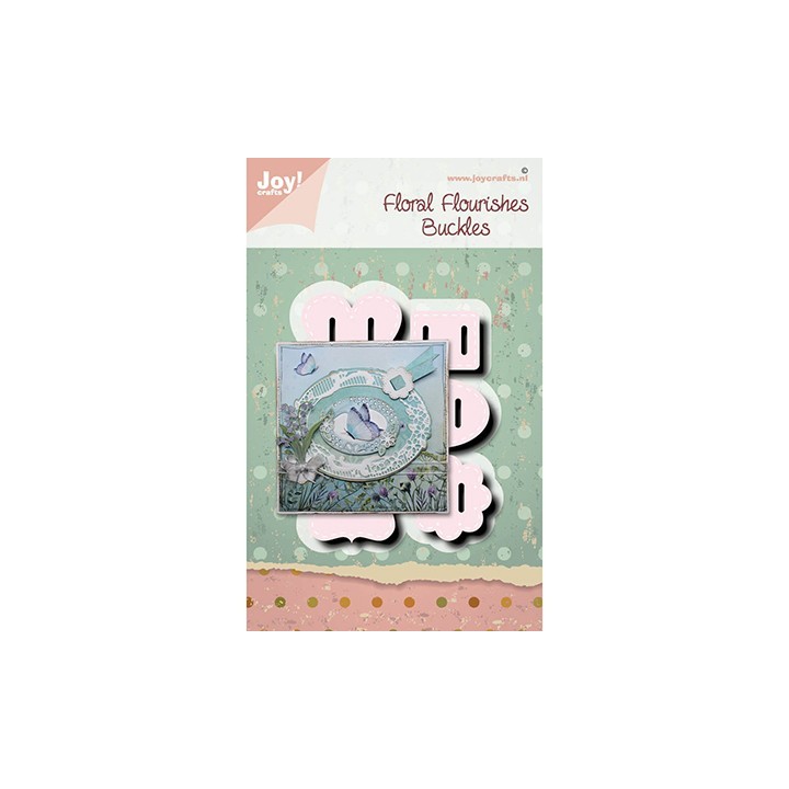 (6002/1566)Cutting dies Noor - Floral flourishes - Buckles
