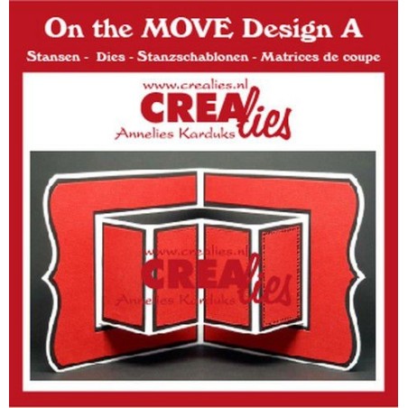 (CLMOVE01)Crealies On The Move Design A
