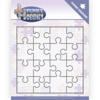 (YCD10226)Dies - Yvonne Creations - Funky Hobbies - Puzzle