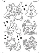 Pergamano Multi grid 38 Baubles (31447)