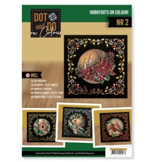 (DODOOC10002)Dot and Do on Colour 2 (Christmas Birds)