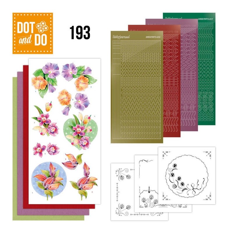 (DODO193)Dot and Do 193 - Jeanine's Art - Orchid