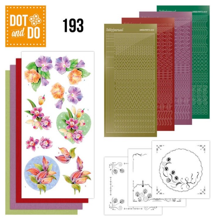(DODO193)Dot and Do 193 - Jeanine's Art - Orchid