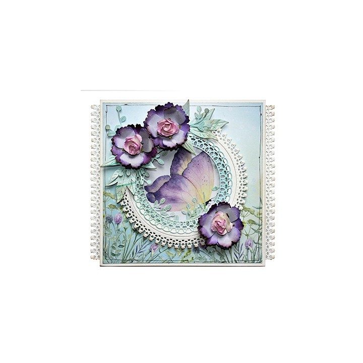 (6002/1604)Cutting embossing dies Noor - Border Angel