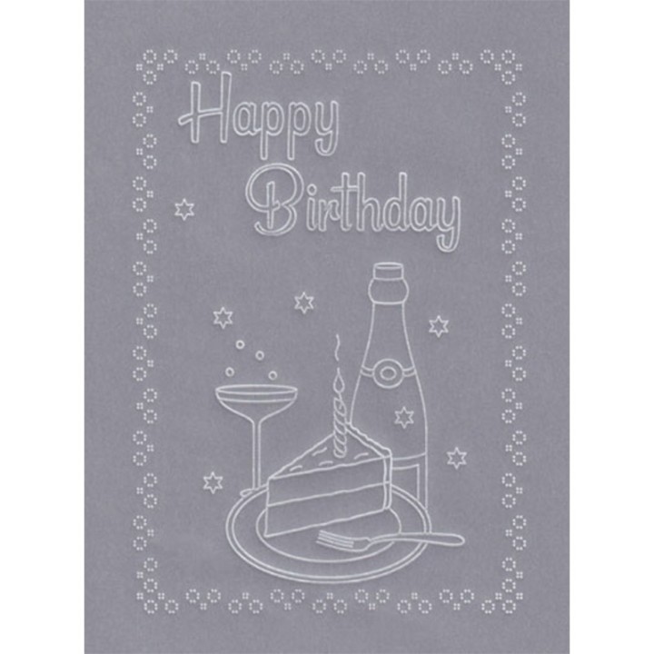 (TP3624E)PCA-UK® - EasyEmboss Birthday Treats