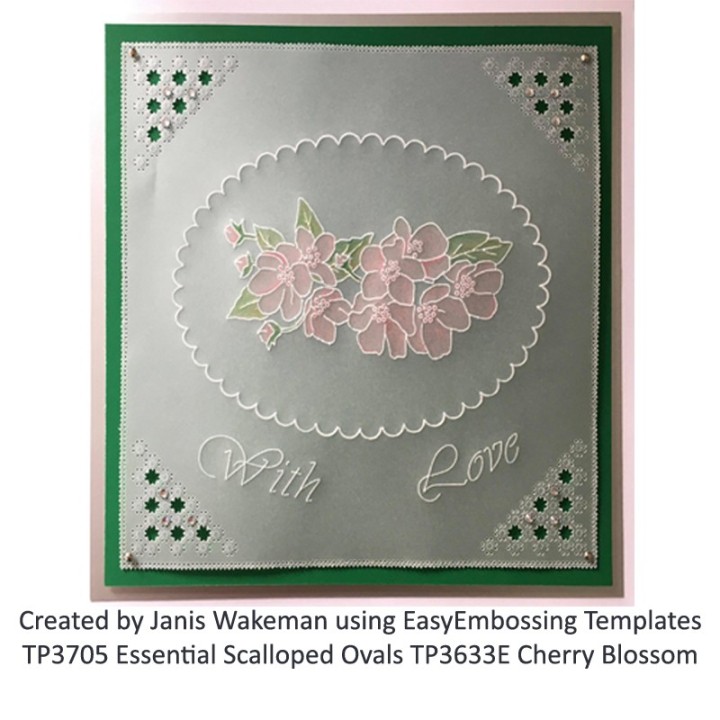 (TP3633E)PCA-UK® - EasyEmboss Cherry Blossom