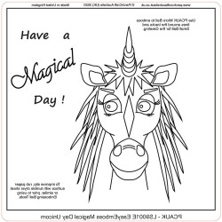 (LS9001E)PCA-UK® - EasyEmboss Magical Day Unicorn