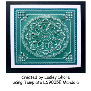 (LS9005E)PCA-UK® - EasyEmboss Mandala
