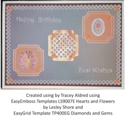 (LS9007E)PCA-UK® - EasyEmboss Hearts and Flowers